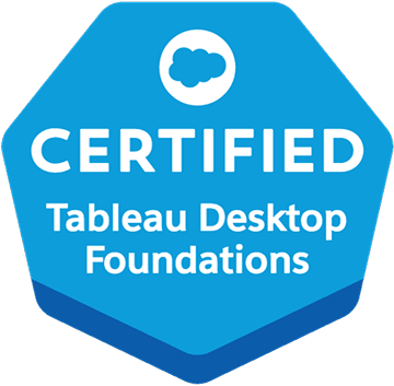 Tableau Desktop Foundations